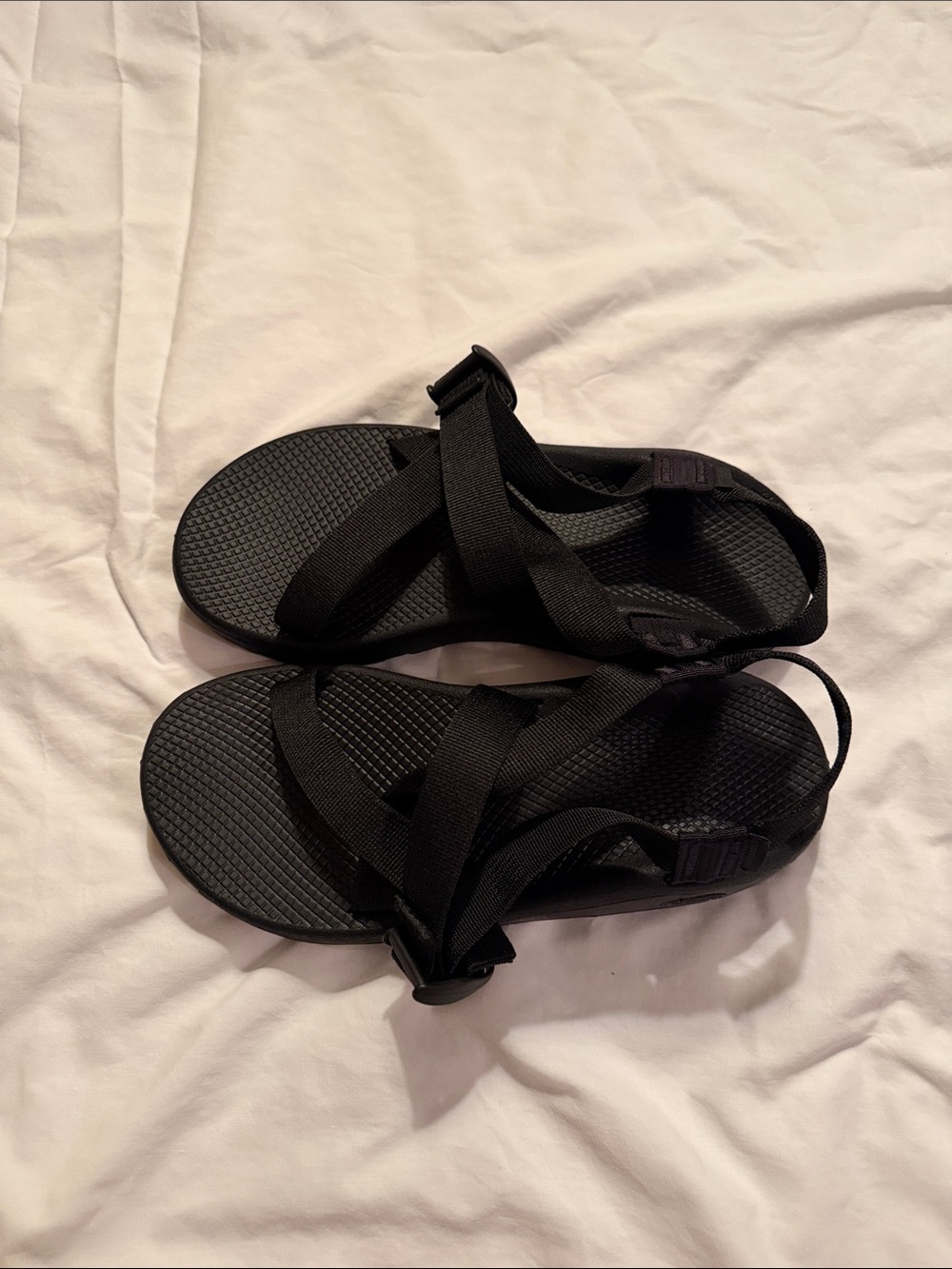 Chaco Black Treaded Outdoor Sandal Sole - Picture 7 of 7